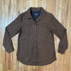 PENDLETON -Brown Wool Flannel